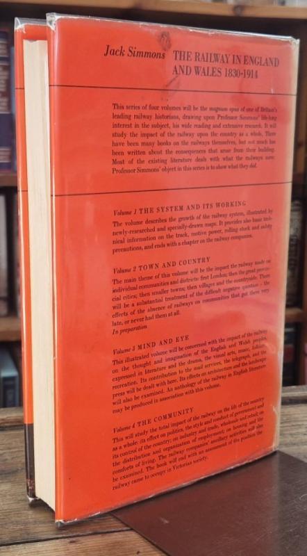 The Railway in England and Wales, 1830-1914: Vol.1 The System and Its Working : Jack Simmons - Image 2