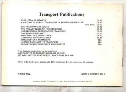 Tramways in Stockport : M. Brailsford - Image 2