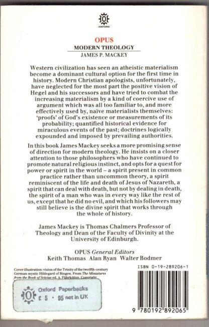 Modern Theology: A Sense of Direction (OPUS S.):James P. Mackey - Image 2
