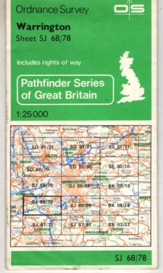 Pathfinder Sheet SJ 68/78 Warrington : Ordnance Survey