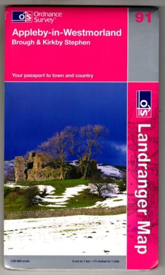 Landranger Sheet 91 Appleby-in-Westmorland : Ordnance Survey