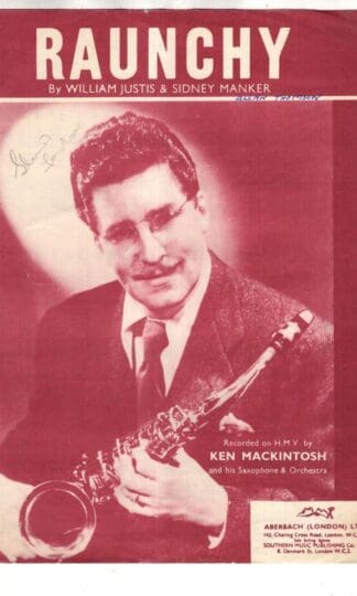 Raunchy Sheet Music:William Justis & Sidney Manker