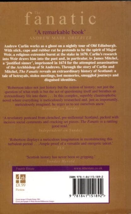 The Fanatic : James Robertson - Image 2