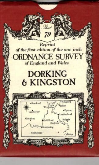 Dorking & Kingston, Sheet 79 (Victorian Ordnance Survey) : David & Charles Publishing (Creator)