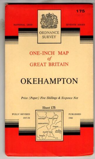 One-Inch Map. Seventh Series Sheet 175 Okehampton : Ordnance Survey