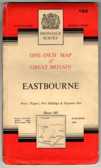 One-Inch Seventh Series Sheet 183 Eastbourne : Ordnance Survey