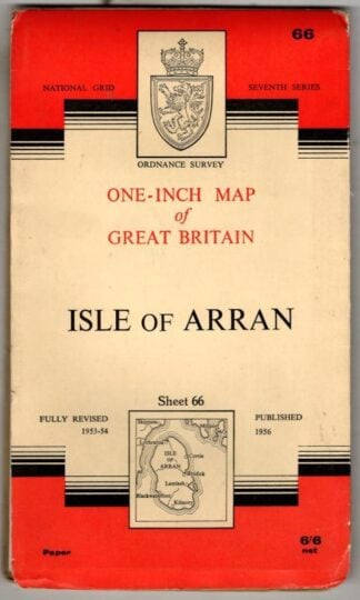 One-Inch Seventh Series Sheet 66 Isle of Arran : Ordnance Survey