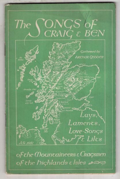 The Songs Of Craig And Ben Volume 1:Arthur Geddes