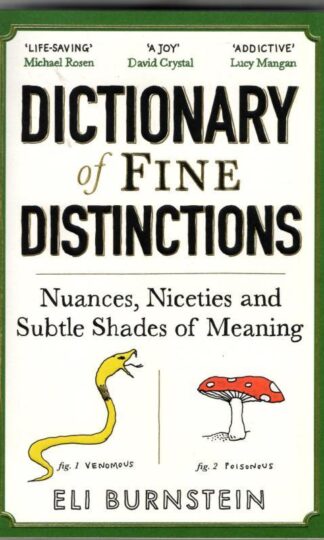 Dictionary of Fine Distinctions : Eli Burnstein