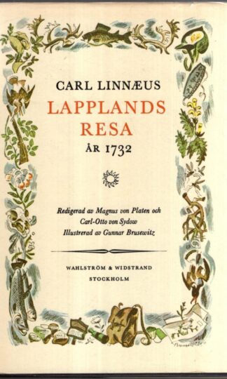 Lapplands Resa Ar 1732:Carl Linnaeus