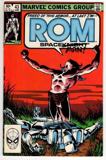 Rom Spaceknight #43 1983 : Bill Mantlo