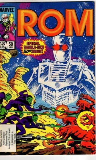Rom Spaceknight #50 1984 : Bill Mantlo