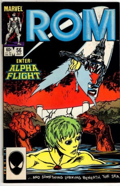 Rom Spaceknight #56 1984 : Bill Mantlo