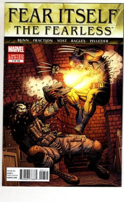 Fear Itself: The Fearless #7 2012 : Cullen Bunn