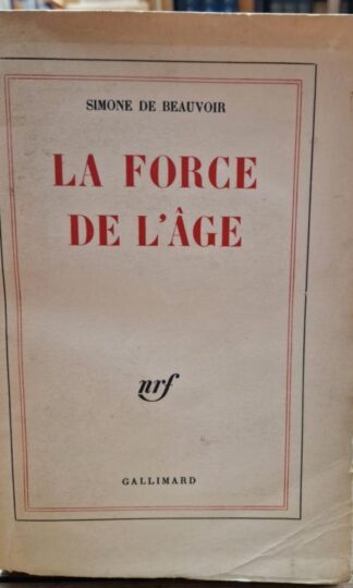 La Force de l'âge : Simone De Beauvoir