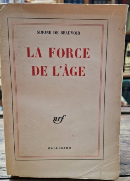 La Force de l'âge : Simone De Beauvoir