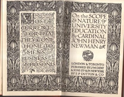 On the scope and nature of university education : Cardinal Newman - Image 2