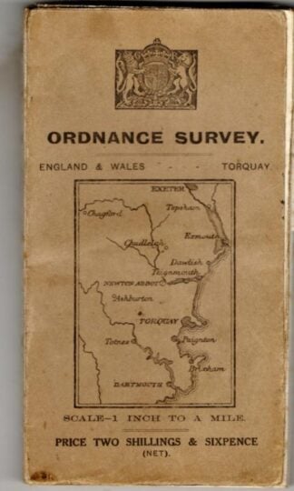 1 Inch To a Mile: England and Wales Third Edtion Torquay : Ordnance Survey