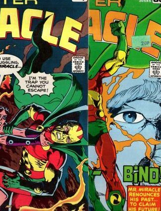 Mister Miracle 23, 24 &n 25 1978 : Frank Frazetta