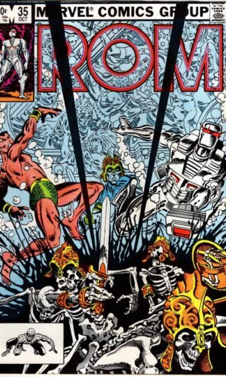 ROM: Spaceknight #35 1982 : Bill Mantlo