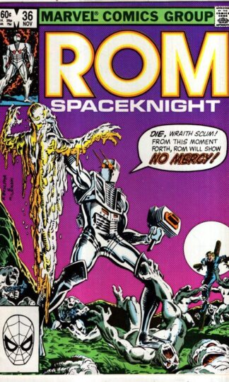 ROM: Spaceknight #36 1982 : Bill Mantlo
