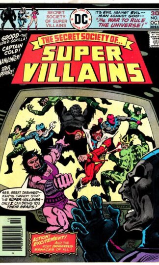 The Secret Society of Super Villians #3 1976 : David A. Kraft