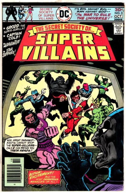 The Secret Society of Super Villians #3 1976 : David A. Kraft