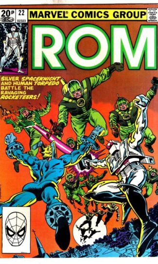 ROM: Spaceknight #22 1982 : Bill Mantlo