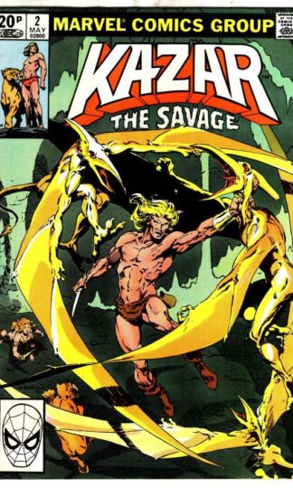 Kazar The Savage #2 1981 : Bruce Jones