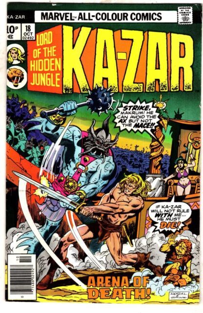 Ka-zar #18 1978 : Doug Moench