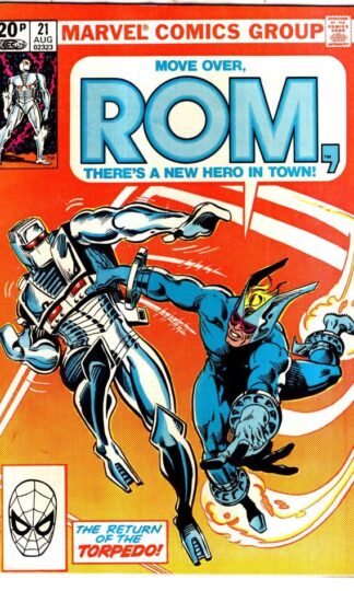 ROM: Spaceknight #21 1981 : Bill Mantlo