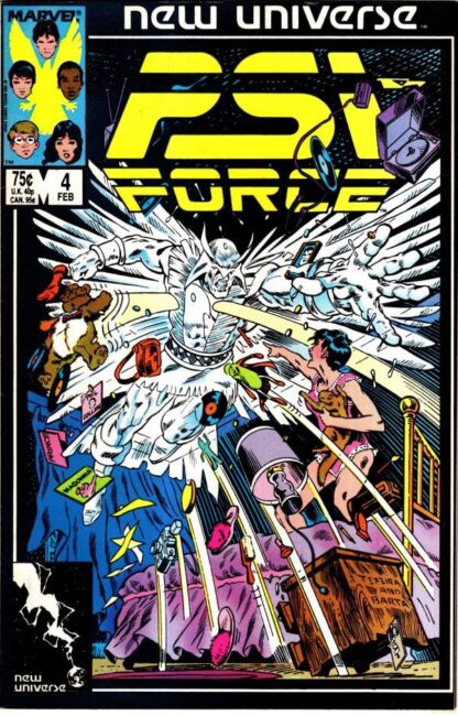 Psi-Force #4 1987 : Danny Fingeroth