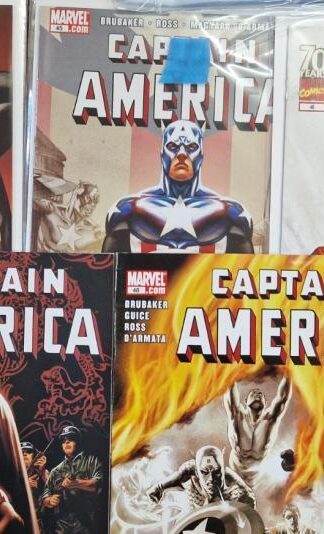 Captain America #42 & 45-48 2008 : Ed Brubaker