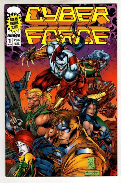Cyber Force #1- 6 1993 : Marc Silvestri - Image 2