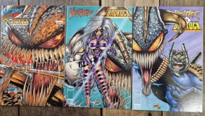 Violator Vs. Badrock #1,2 & 4 1995 : Alan Moore