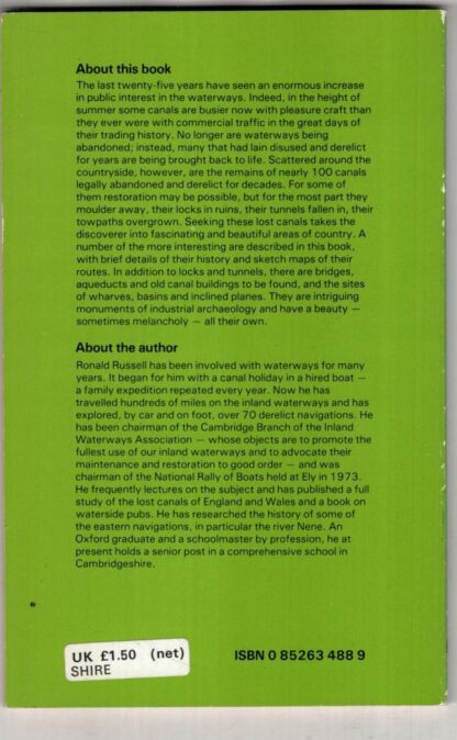 Lost Canals (Russell's Canal Books Series):Ronald Russell - Image 2