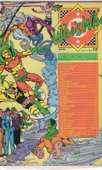 Who's Who #May 86:DC Comics