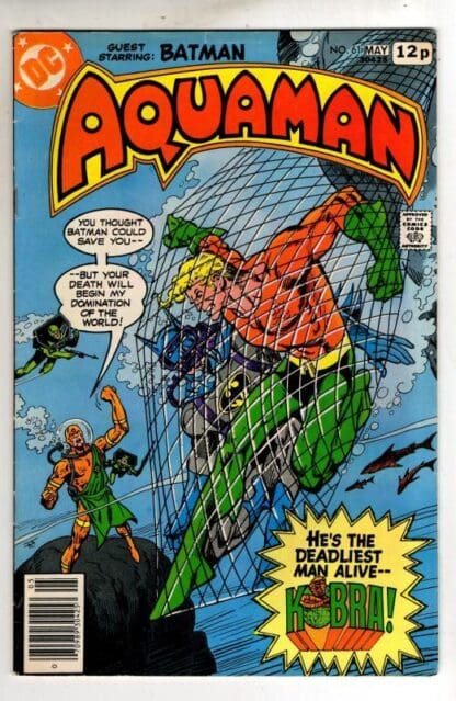 Aquaman #61 1978 : David Micheline