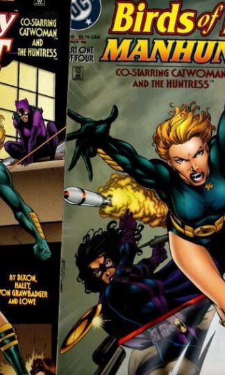 Birds of Prey Manhunt #1 & 2 1996 : Chuck Dixon