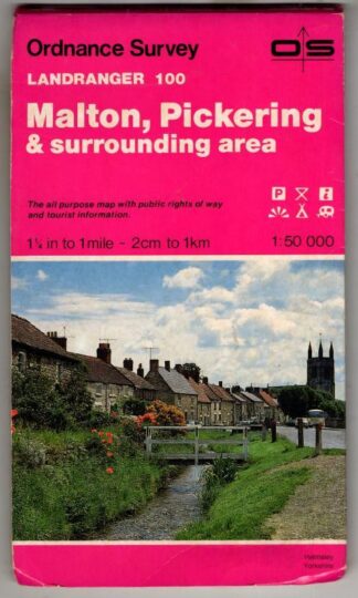 Landranger Sheet 100 Malton, Pickering and Surrounding Area : Ordnance Survey
