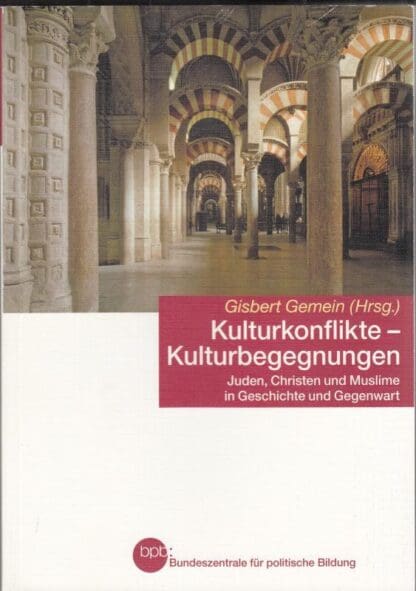 Kulturkonflikte - Kulturbegegnungen. Juden, Christen und Muslime in Geschichte und Gegenwart:Gisbert Gemein