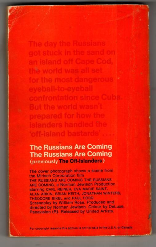 The Russians are Coming, The Russians are Coming? All-Out War? All-Out Farce! : Nathaniel Benchley - Image 2