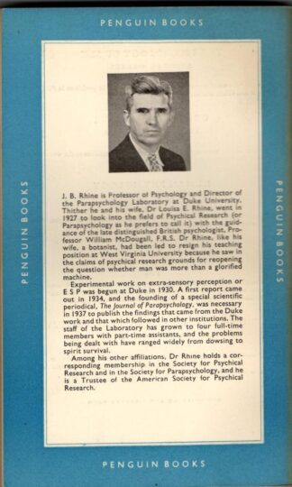 New Frontiers of the Mind : J. B. Rhine