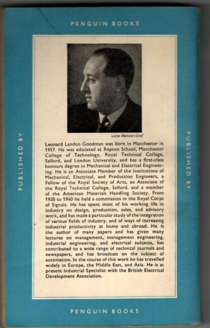 Man and Automation (Pelican books) : L. Landon Goodman - Image 2
