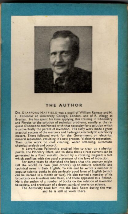 The Inventor and his World : H. Stafford Hatfield - Image 2