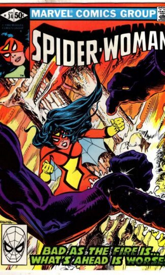 The Spider-Woman #34 1981 : Chris Claremont