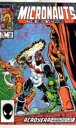 Micronauts: The New Voyages #18 1986 : Peter B. Gillis
