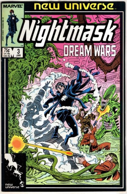 Nightmask #3 1986 Marvel : Cary Bates