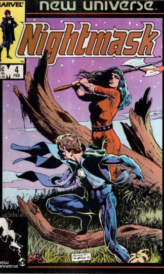 Nightmask #4 1987 Marvel : Cary Bates