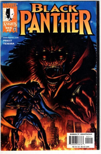 Black Panther #2 1998:Marvel Comics